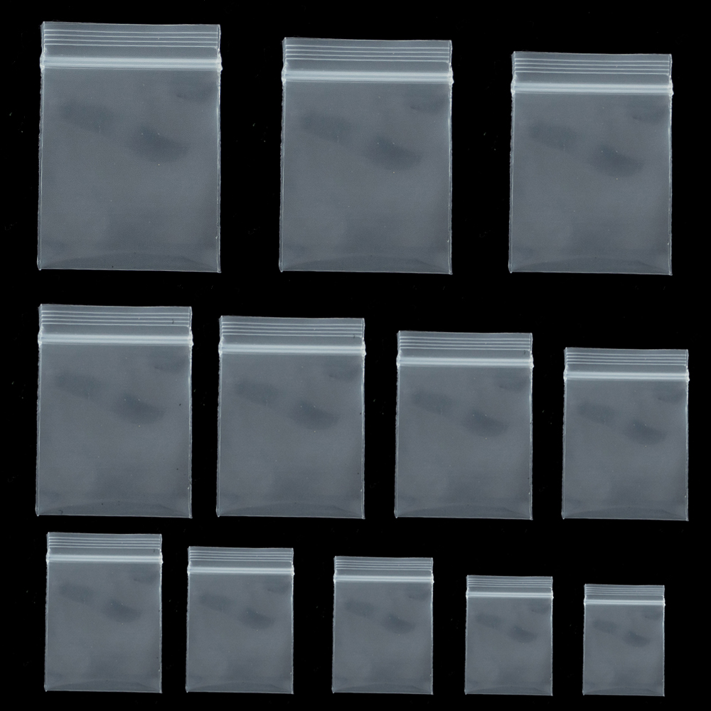 100 pezzi trasparente mini pic - Food Storage Zip Lock Bags recensione e prezzo