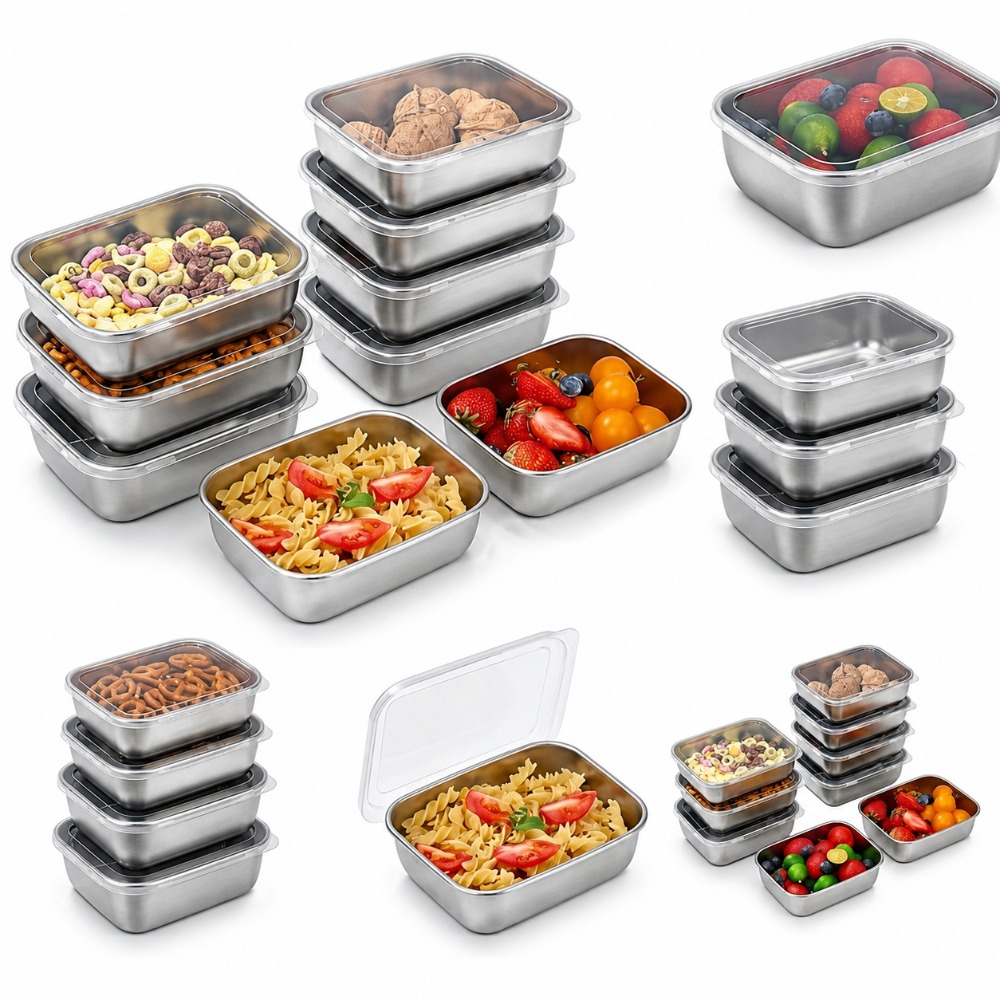 Set di 6 Contenitori per Alime - Food Storage Containers Set recensione e prezzo