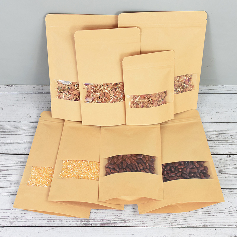20/50pcs Sacchetti di carta Kr - Food Storage Zip Lock Bags recensione e prezzo