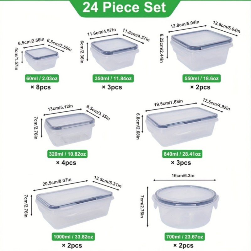 Set di 48 Contenitori per Alim - Food Storage Design recensione e prezzo